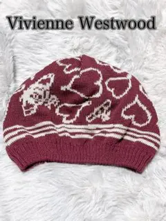 Vivienne Westwood ニットベレー帽子 ヴィヴィアンウエストウッド