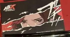 1枚　P5X AMOCAFE ましかくシール　ペルソナ　上城渚　ワンダー
