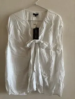 Gap ショートスリーブブラウスM ホワイト
