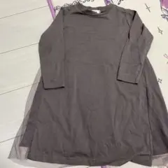 ペアマノン　100 チュール付きワンピース