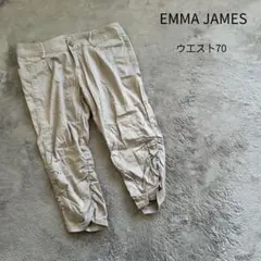 EMMA JAMES パンツ シャーリーパンツ 七部丈パンツ ウエスト70