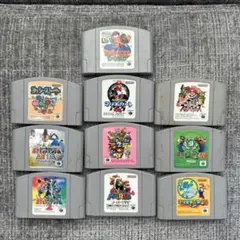 【送料込み】N64 ゲームソフト 10本セット