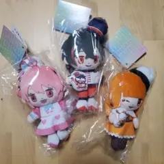 【匿名配送】カラフルピーチ×サンリオ 等身アクリルスタンド・ぬいぐるみ えと カラフルピーチ×サンリオキャラクターズ｜カラフルピーチ