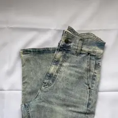 eaphi WAVE DESIGN HIGH WAIST DENIM