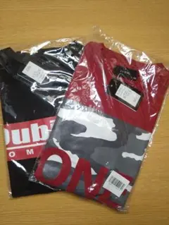 カモフラージュデザインTシャツ 2枚セット