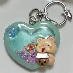 シェイカーキーホルダー シャカシャカキーホルダー レジン ハンドメイド ⑭