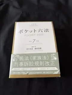ポケット六法 令和7年版 2025