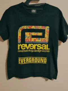 reversal Tシャツ Sサイズ フラワー　両面