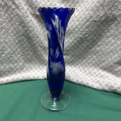 花瓶　一輪挿し　アルンシュタットクリスタル。　ドイツ製
