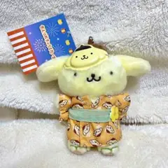 サンリオ キャラ盛り夏まつり！デザイン ポムポムプリン　マスコットホルダー