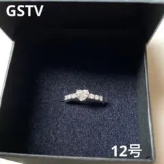 GSTV PT950 ダイヤモンドリング 12号