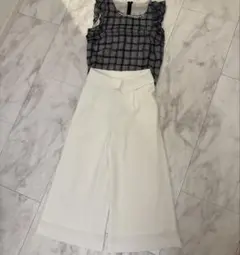 JUSGLITTY ワイドパンツ × アプワイザーリッシェ ブラウスセット売り♪