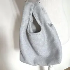 シルバー　バック　キラキラバック　ショルダー 2way