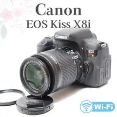 超美品✨Canon EOS KissX8i✨標準レンズ 初心者おすすめ 一眼レフ