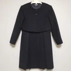 *familiar/フォーマル黒アンサンブル/120㎝/女の子