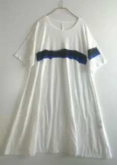 美品✨芽風　センソユニコ　半袖　Tシャツ　コットン　ワンピース