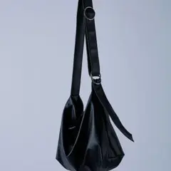 CIASENSE ダブルリング ショルダーバッグ トートバッグ ブラック 黒