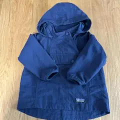 【匿名配送】Patagonia ベビー　イスマスアノラック　12-18 ネイビー