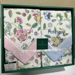 ちい ♪MINTON/ミントン 綿毛布 2枚セット♪ そごうのギフトカタログ（インテリア） ミントン 綿毛布（毛羽