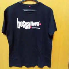ボサノヴァ　bossa nova & companhia 黒 Tシャツ