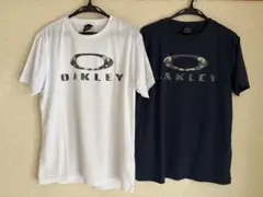 OAKLEY（オークリー） Tシャツ 2枚セット ホワイト ネイビー