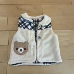 男女共有子供服（薄手ジャンパー/ベスト　80cm）2着セット