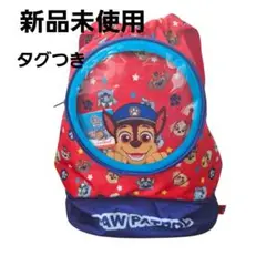 パウパトロール ナップザック 透明窓&シューズ入れ付き　ナップサック