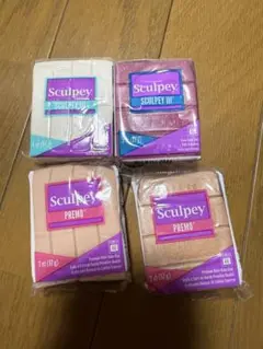 Sculpey 樹脂粘土セット 4色 2oz