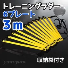 3m/トレーニングラダー サッカー 陸上 スポーツ 基礎 スピード 瞬発力
