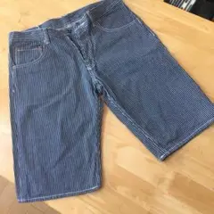 カミナリジーンズ・ハーフパンツ・サイズW32