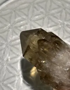 虹あり⭐︎コンゴ産クンダリーニシトリン（非加熱シトリン）