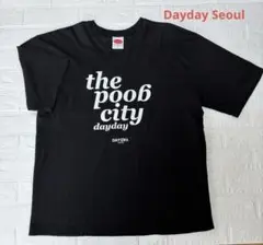 Dayday Seoul デイデイソウル Tシャツ XL ブラック ロゴ入り