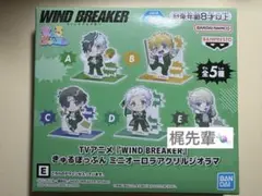 【WIND BREAKER】梶蓮　きゅるぽっぷん　ミニオーロラアクリルジオラマ
