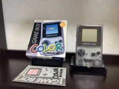 ゲームボーイカラー 本体 クリアパープル