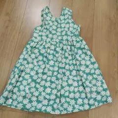 花柄ノースリーブワンピース 120cm