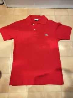 ラコステ★LACOSTE★ポロシャツ★赤★Mサイズ★