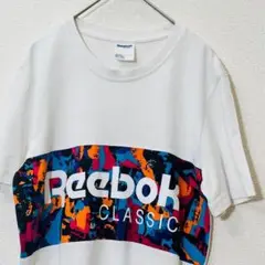 【リーボッククラシック】Tシャツ Sサイズ 半袖 ホワイト Reebok