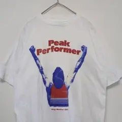 90s USA製　ランナープリント　Tシャツ シングルステッチ　M