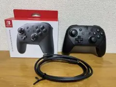 【極美品】Nintendo Switch Pro コントローラー 純正