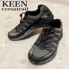 【 KEEN versatrail 】トレッキングシューズ スニーカー グレー