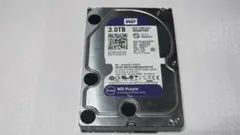 WD Purple 3TB WD30PURX 内蔵型 動作274時間 動作確認済