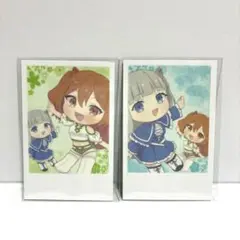 魔法の森のフリーレン 購入特典 チェキ風カード　カンネ ラヴィーネ 2枚セット