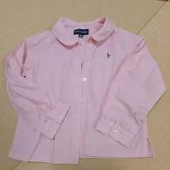 Ralph Lauren ピンク 襟付きシャツ 100センチ