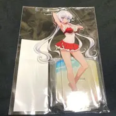 C106 戦姫絶唱シンフォギア BIGアクリルスタンド 雪音クリス 日焼け水着