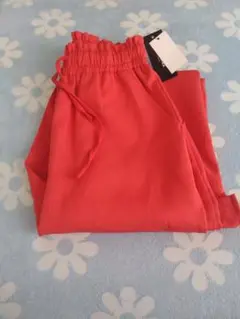ANGELINA TOKYO ワイドパンツ レッド タグ付き 未使用