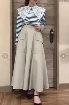 デイシー DEICY deicy フェイク フレア レザースカート