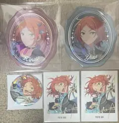 あんスタ 9周年 缶バッジ ぱしゃっつ シーリングクリアシール ゆうた ひなた