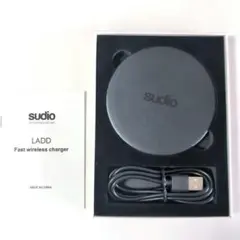 未使用　sudio LADD ワイヤレス充電器 iPhone Samsung