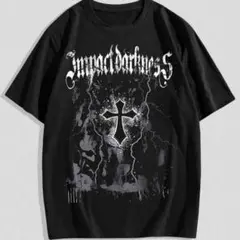 黒 Tシャツ Y2K グランジ系 平成ギャル 森ガール フェアリーグランジ