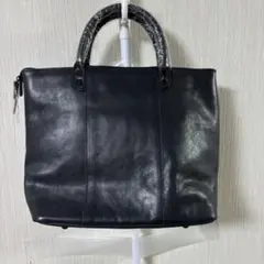 髭バッグ レザートートバッグ HARVEST LABEL ハーヴェストレーベル